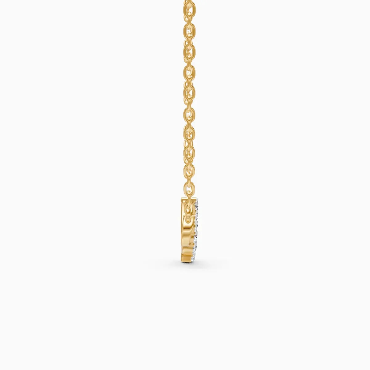 Infinite Curve Lab Grown Diamond Pendant
