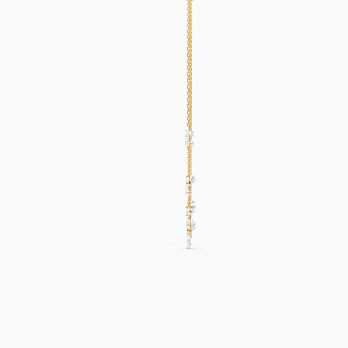 Glint Edge Lab Grown Diamond Necklace