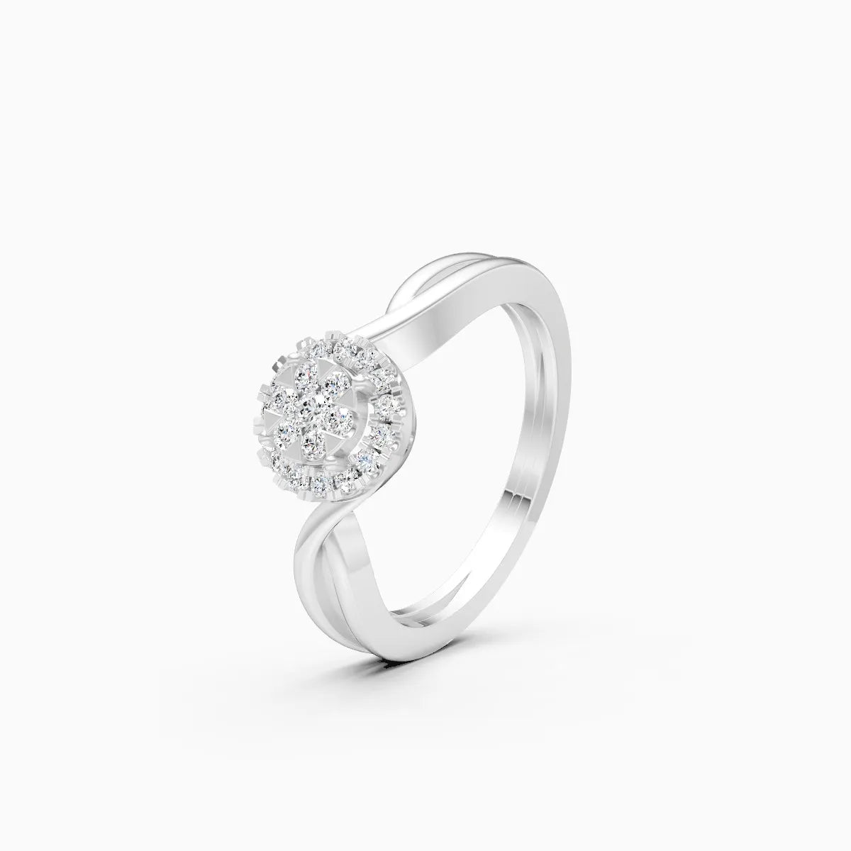 Eternal Twisted Lab Grown Diamond Ring