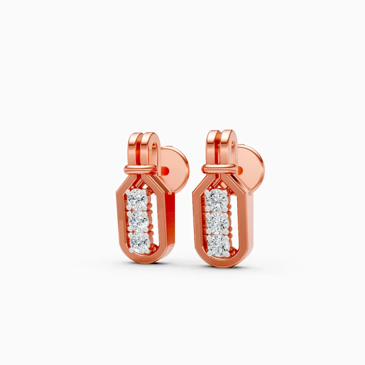 Vertical Row Earring