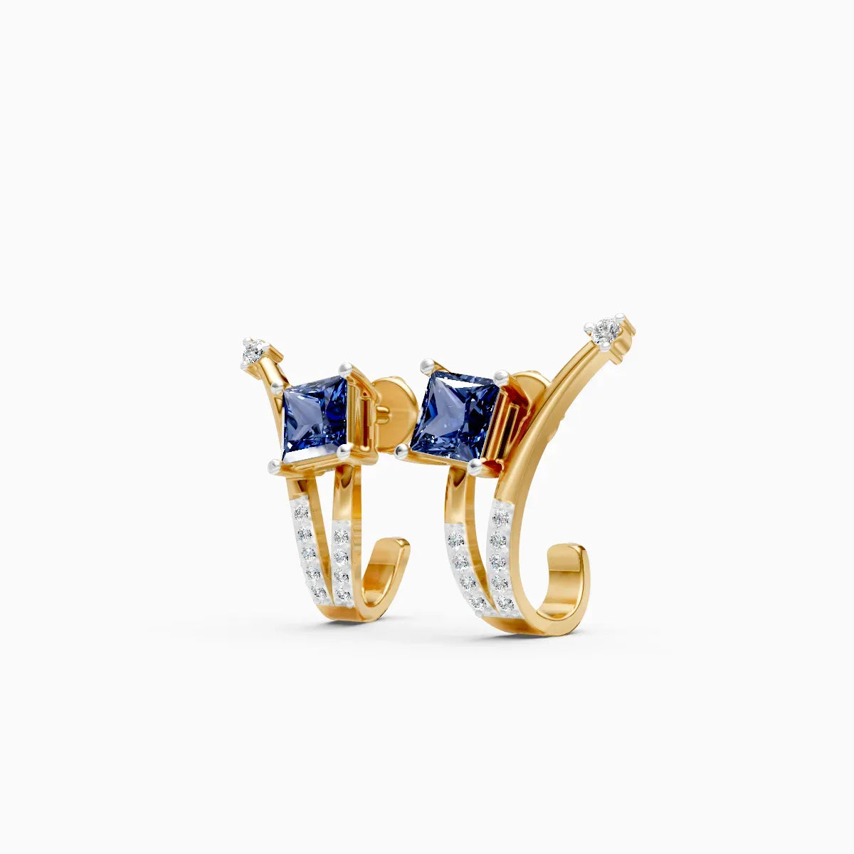 Princess Curve Studs