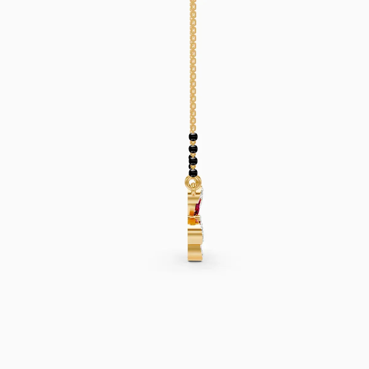 Floral Cluster Mangalsutra