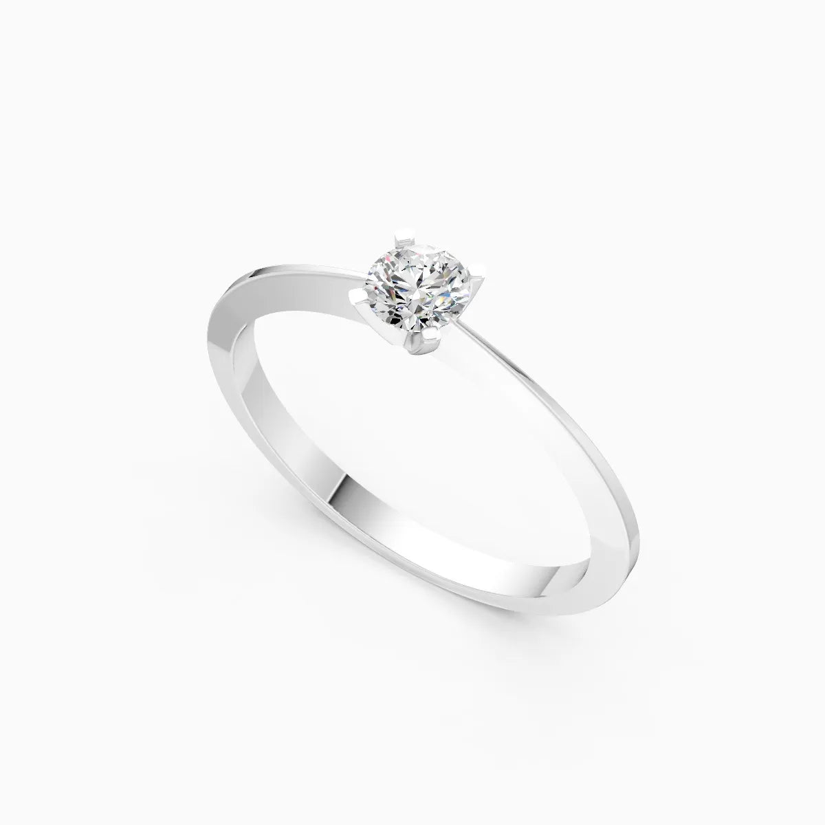 Classic Round Solitaire Ring
