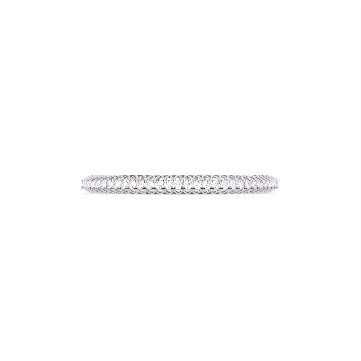 Solitaire Lab Grown Diamond Gold Bangles