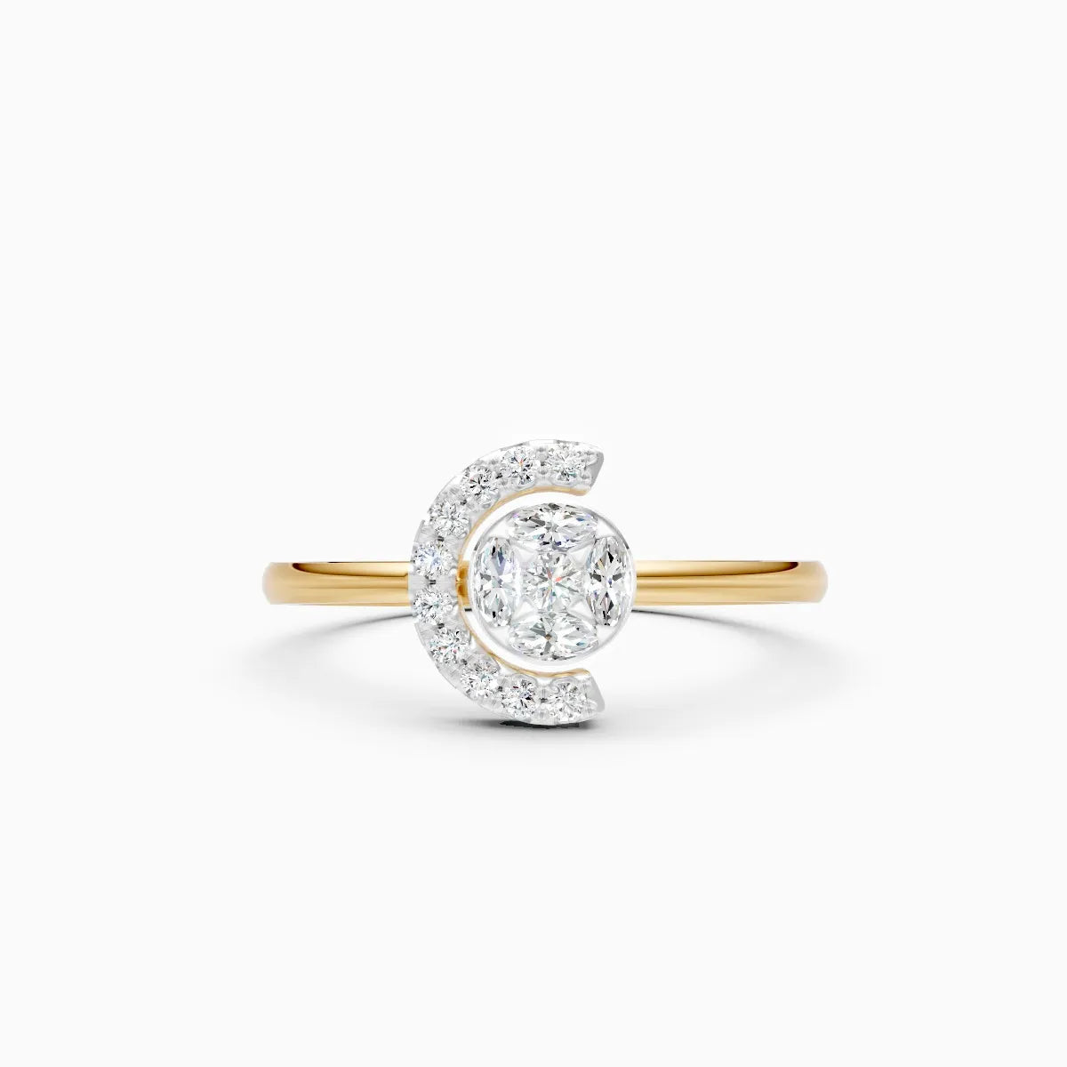 Signature Cluster Shine Diamond Ring