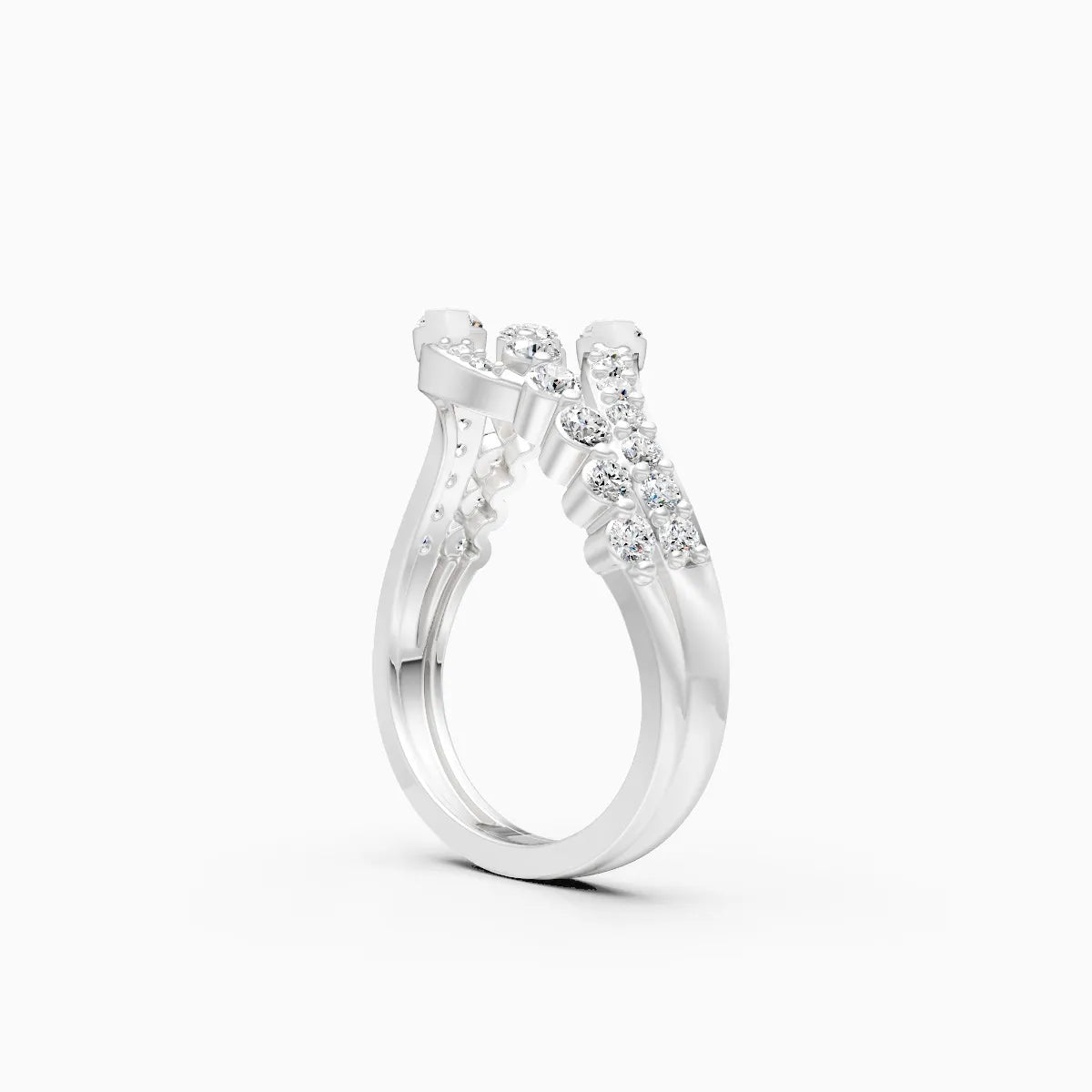 Ripple Shine Lab Grown Diamond Ring