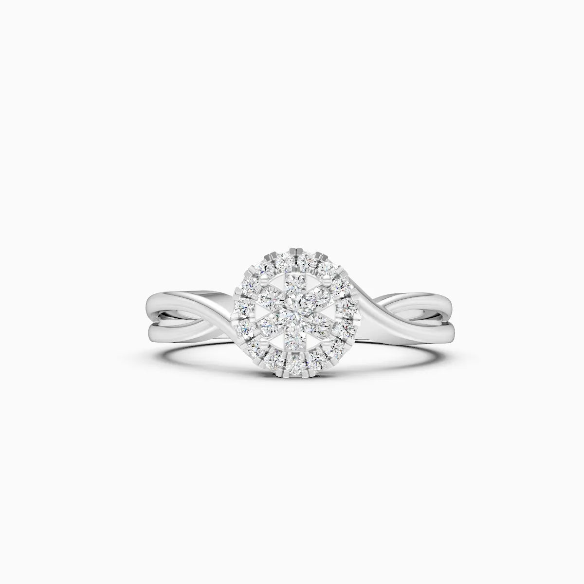 Eternal Twisted Lab Grown Diamond Ring