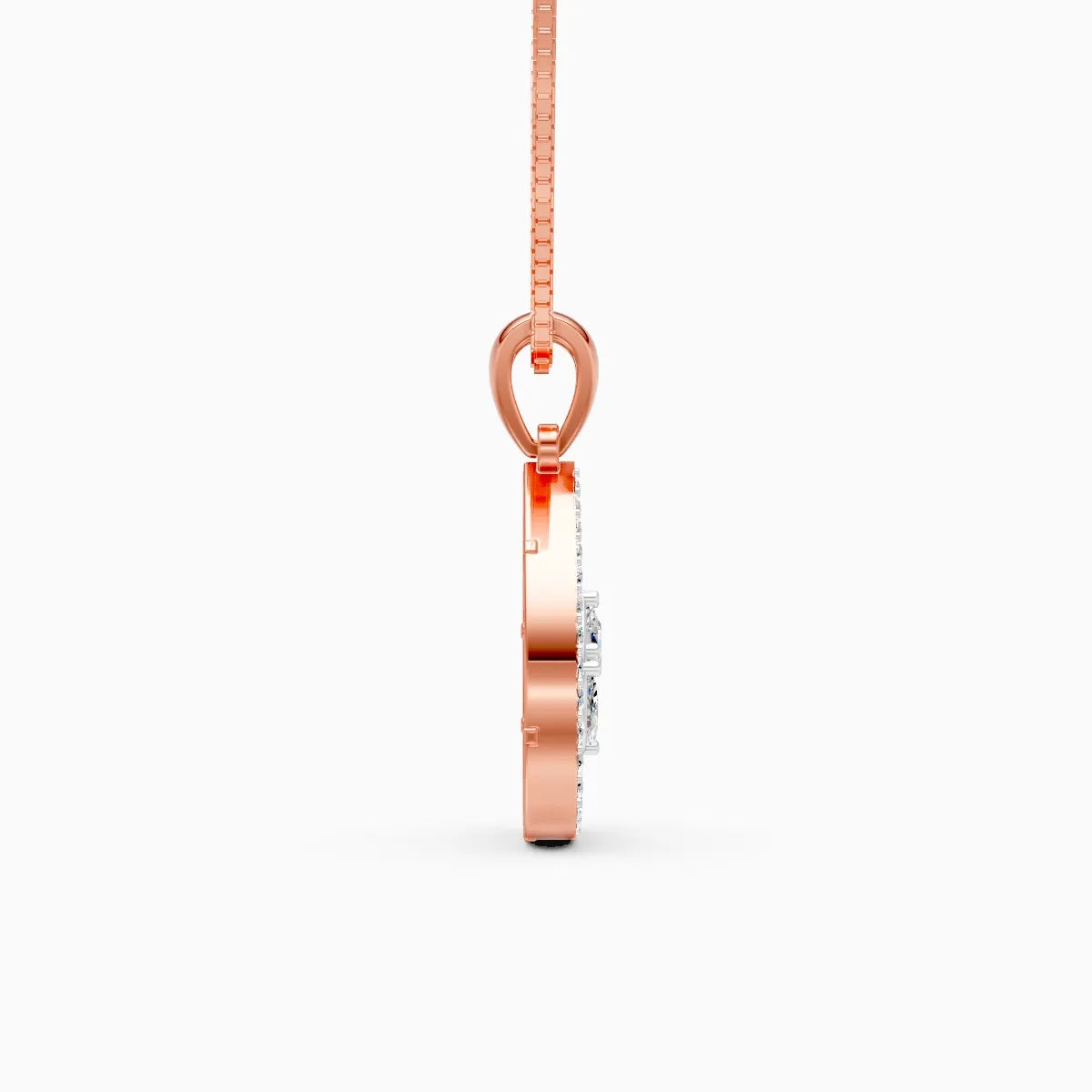 Twinkle Drop Lab Grown Diamond Pendant