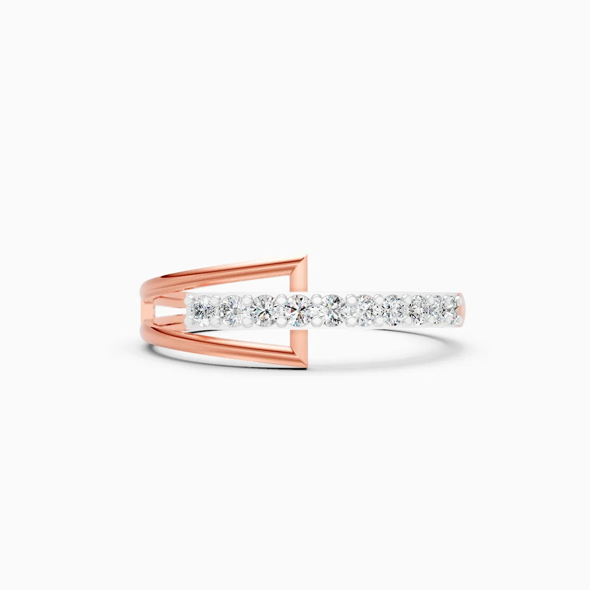 Round Bar Crossover Ring