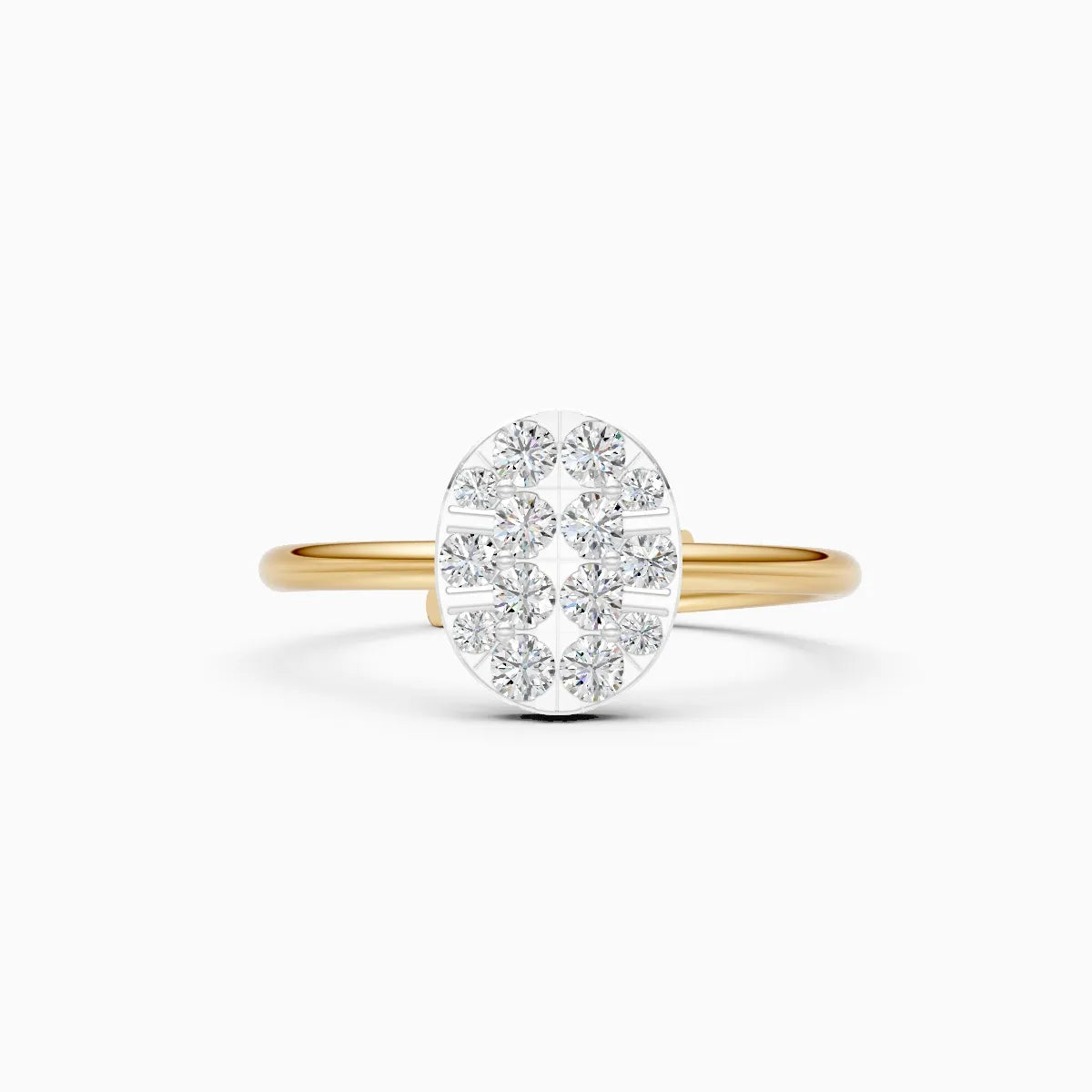 Classic Mini Studded Diamond Ring