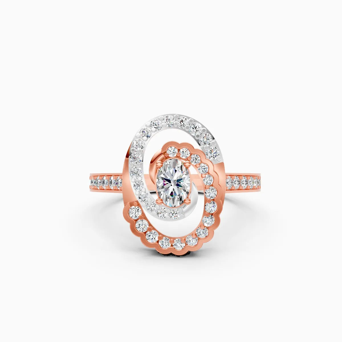 Lustrous Orbit Lab-Grown Diamond Ring
