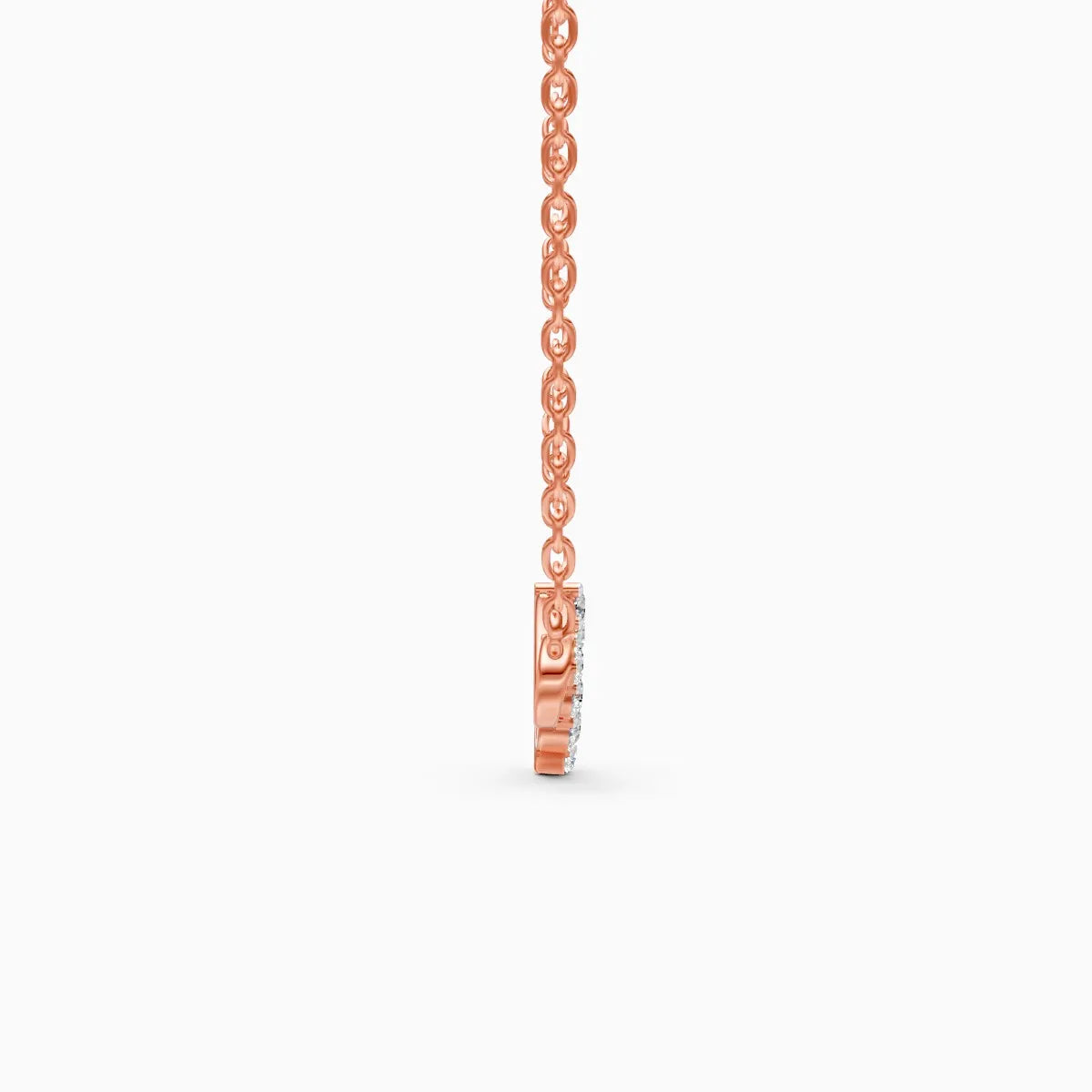 Infinite Curve Lab Grown Diamond Pendant