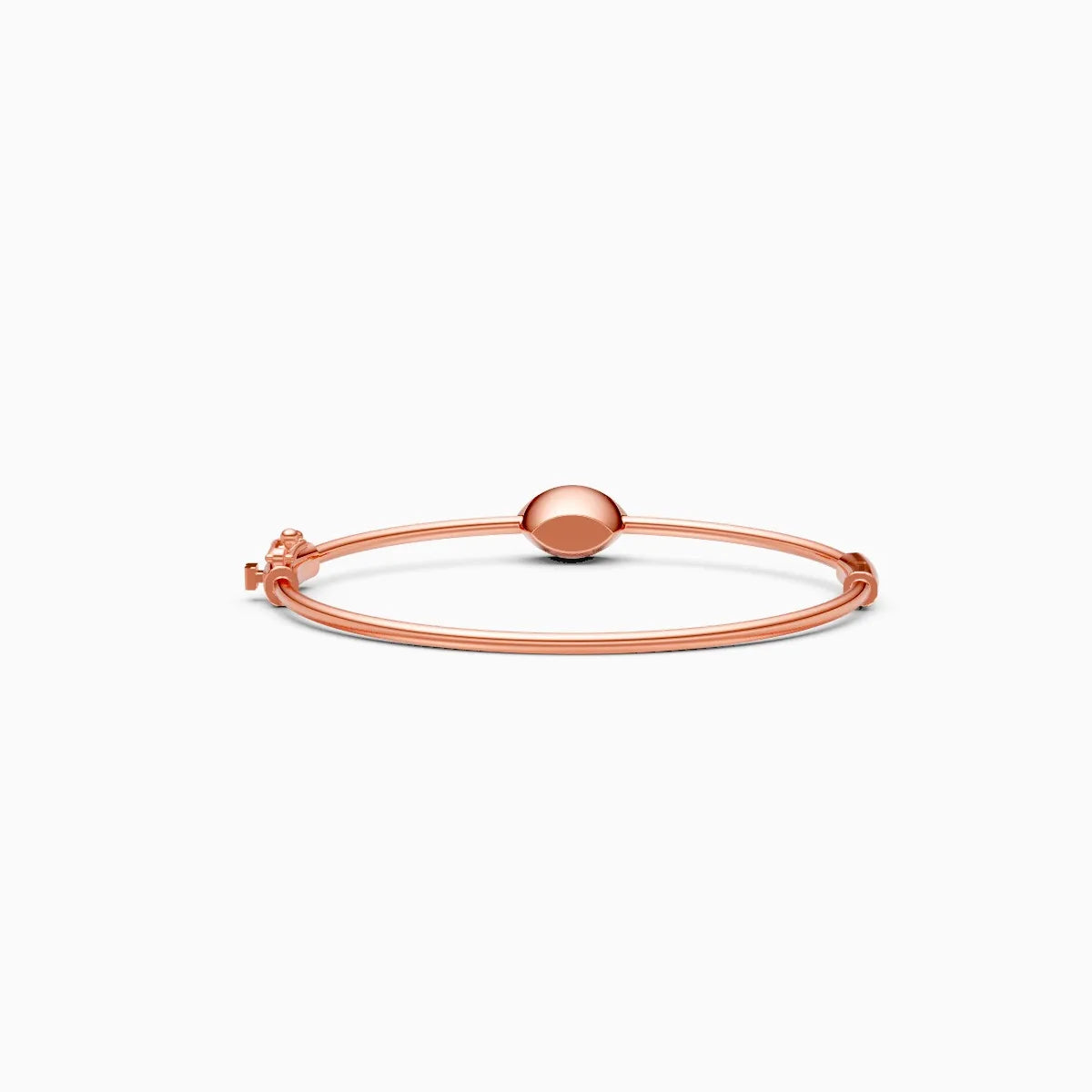 Stylish Signature-Shaped Diamond Bracelet