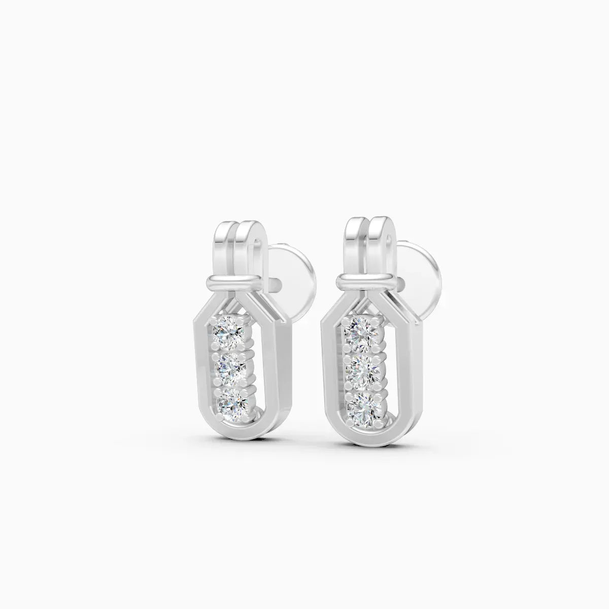 Vertical Row Earring
