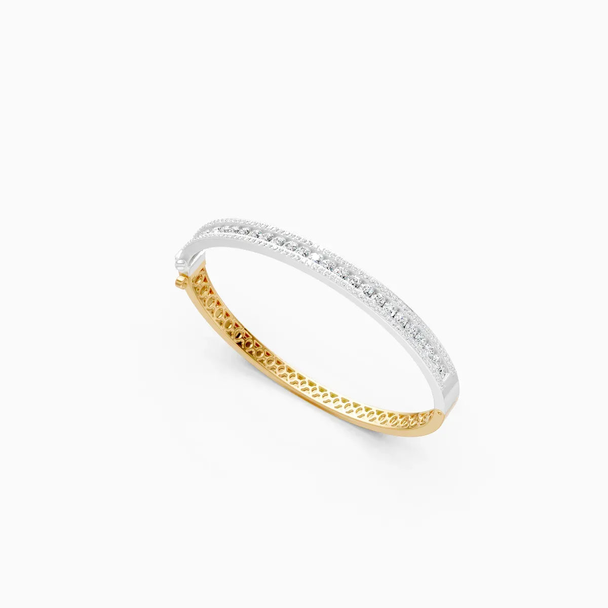 Sparkling Statement Lab Diamond Bracelet