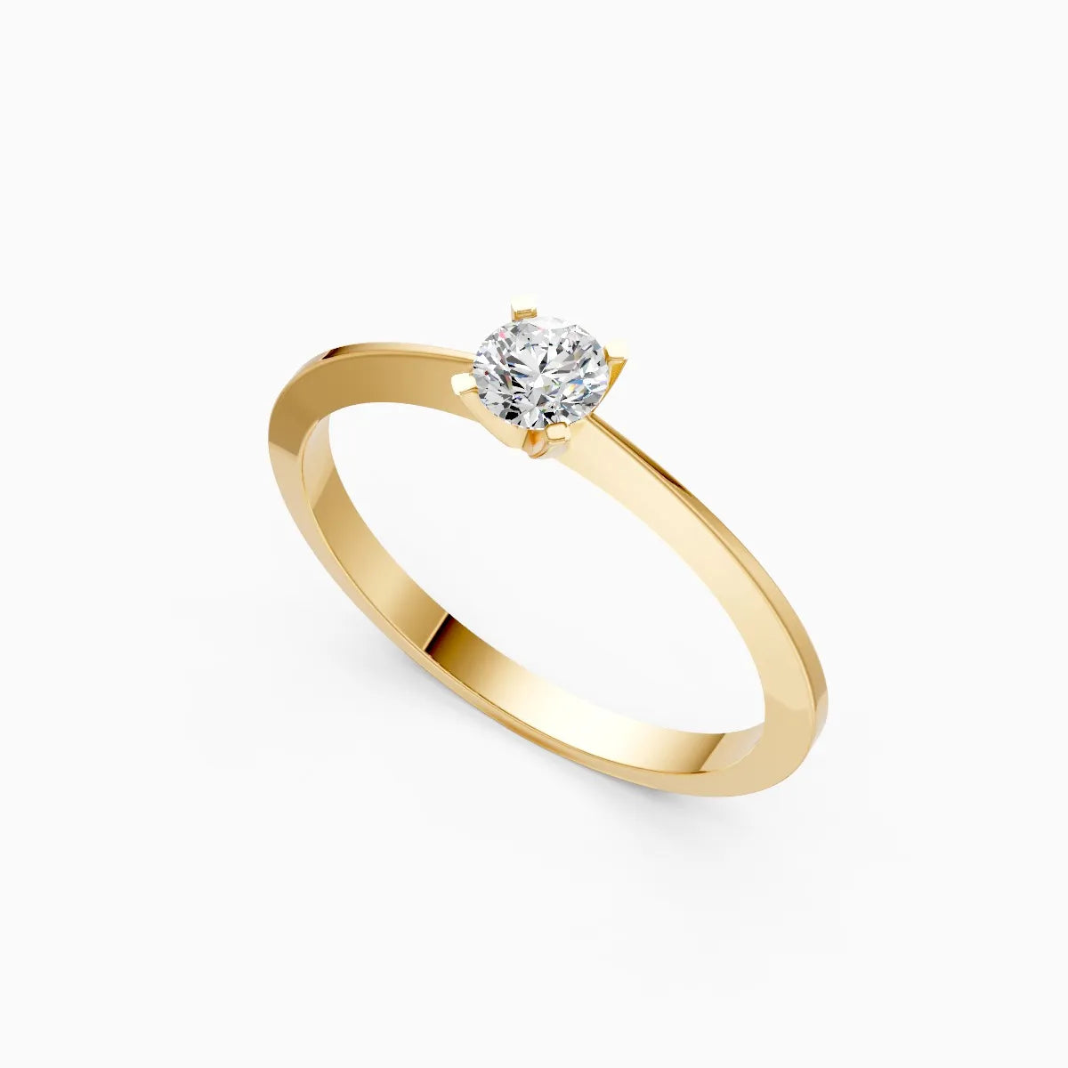 Classic Round Solitaire Ring