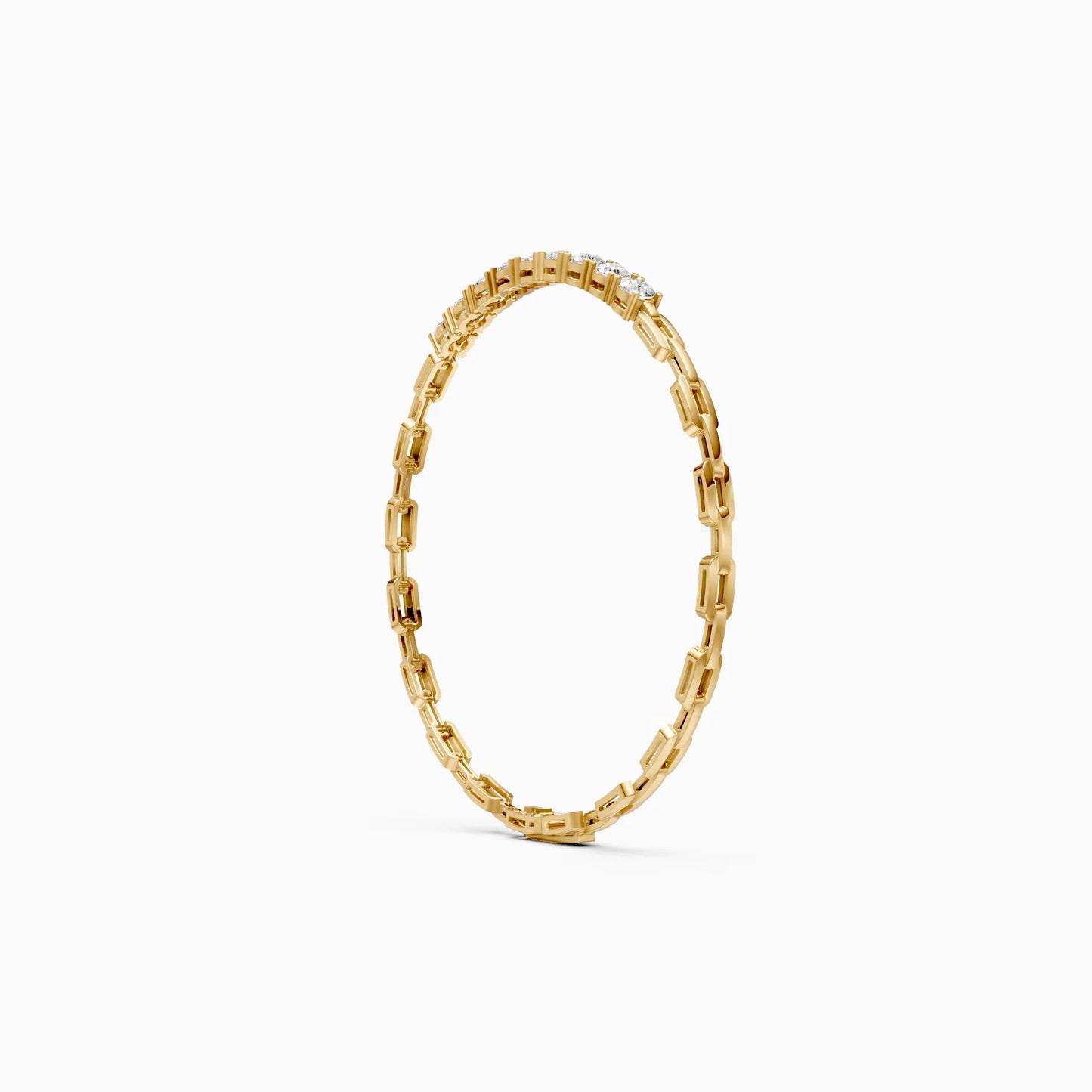 Minimal Luxe Lab Grown Diamond Bracelet