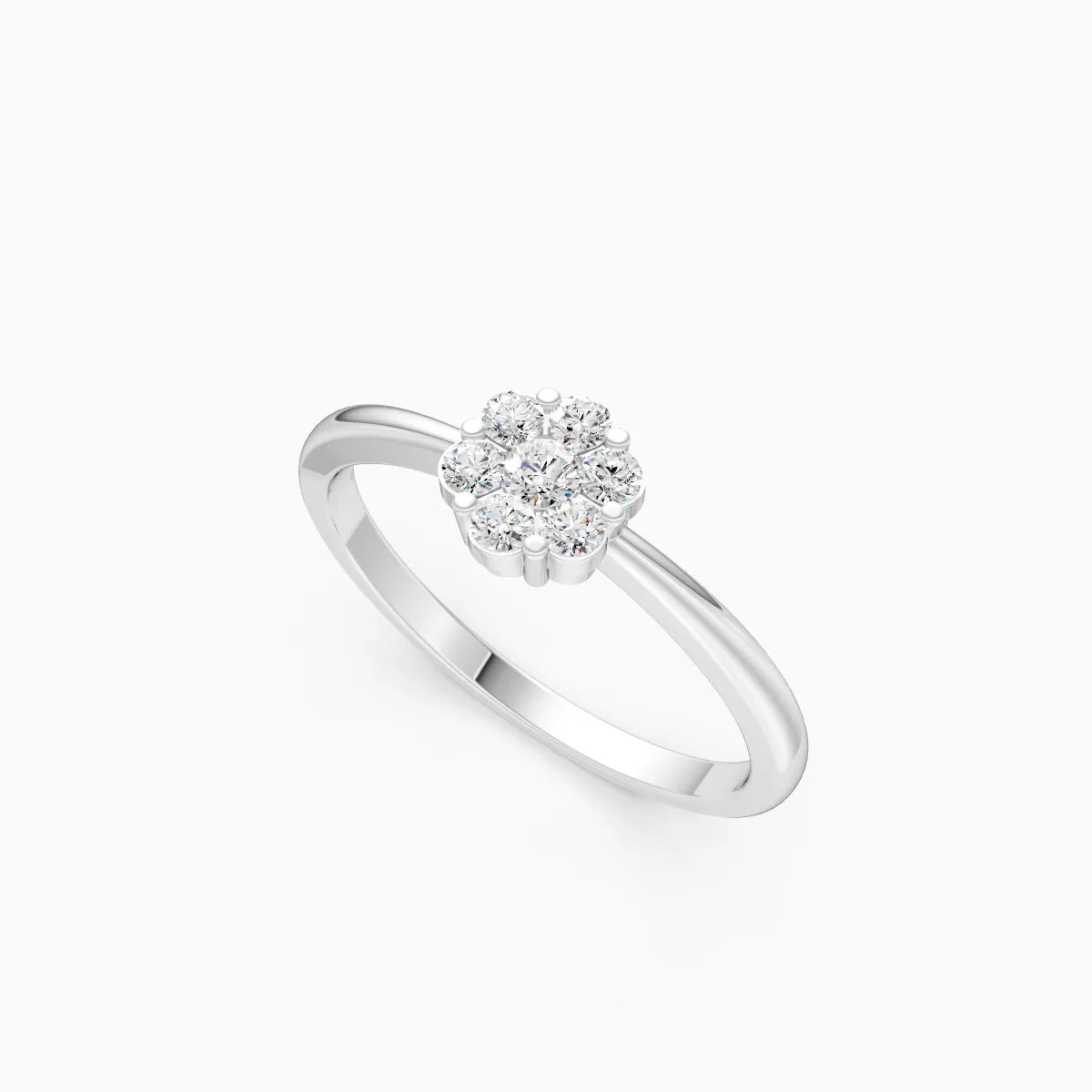 Floral Cluster Ring