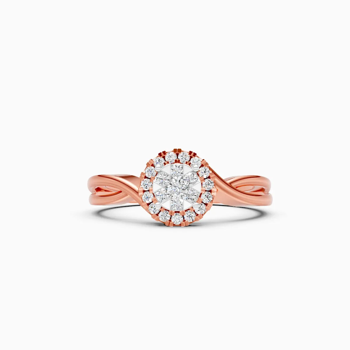 Eternal Twisted Lab Grown Diamond Ring