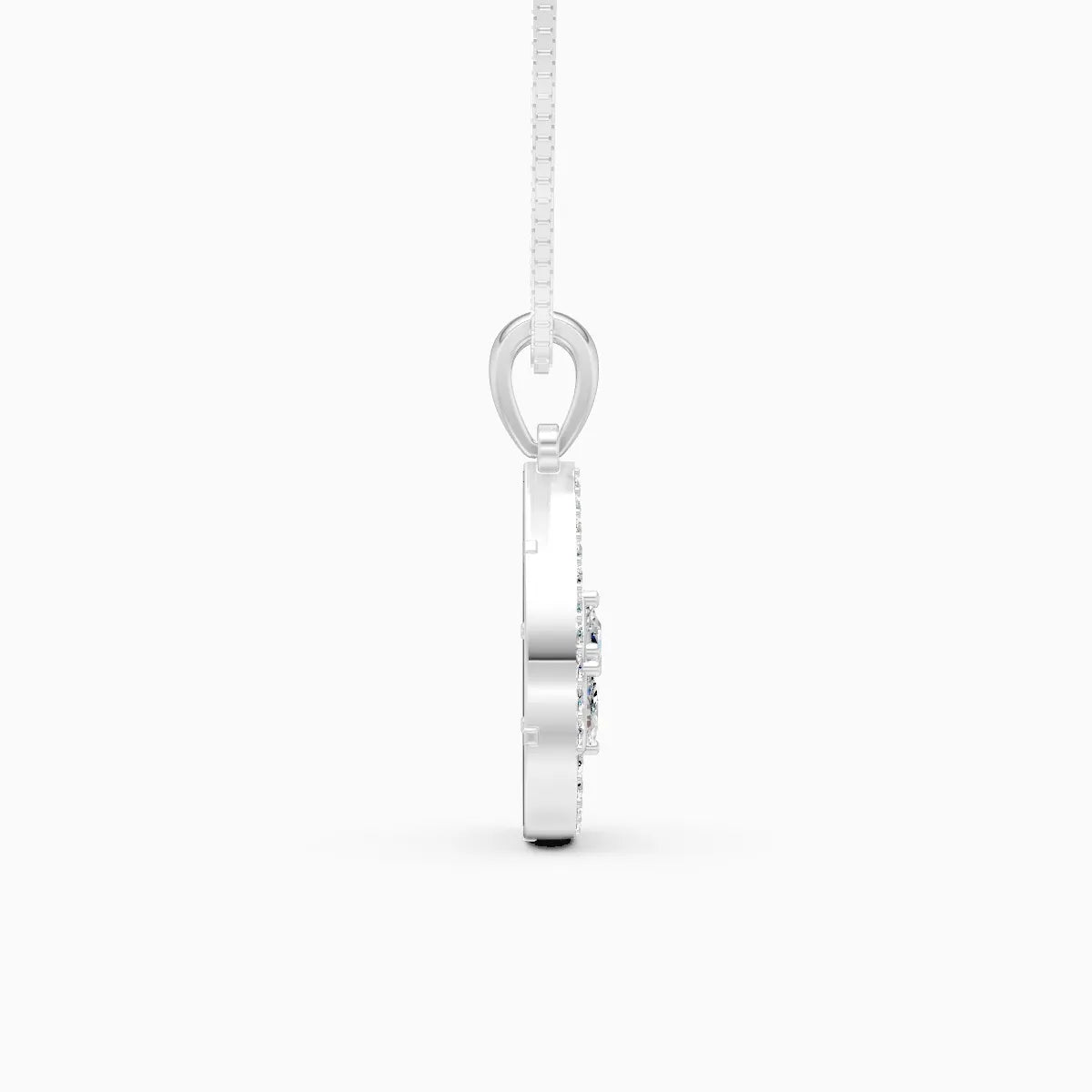 Twinkle Drop Lab Grown Diamond Pendant
