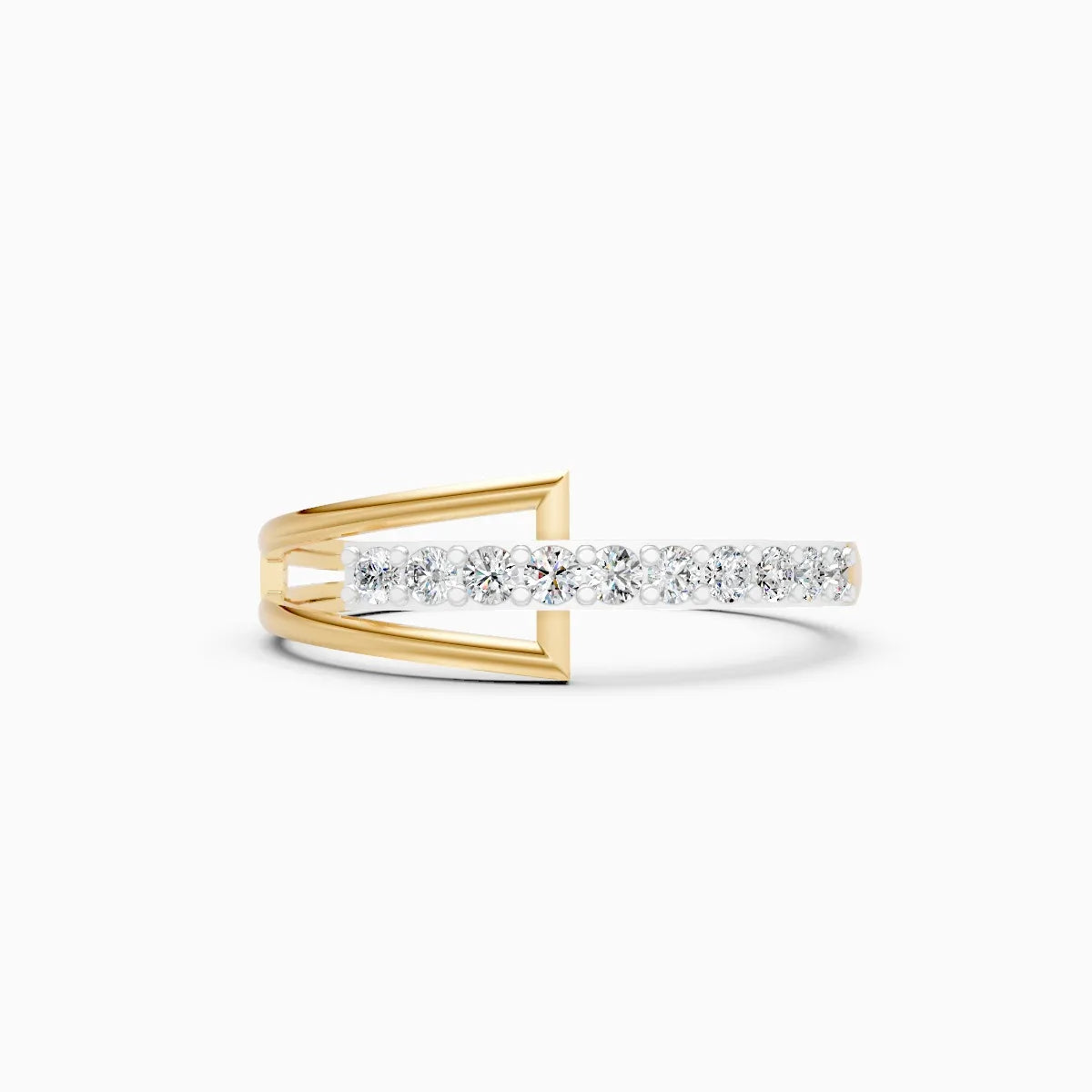 Round Bar Crossover Ring