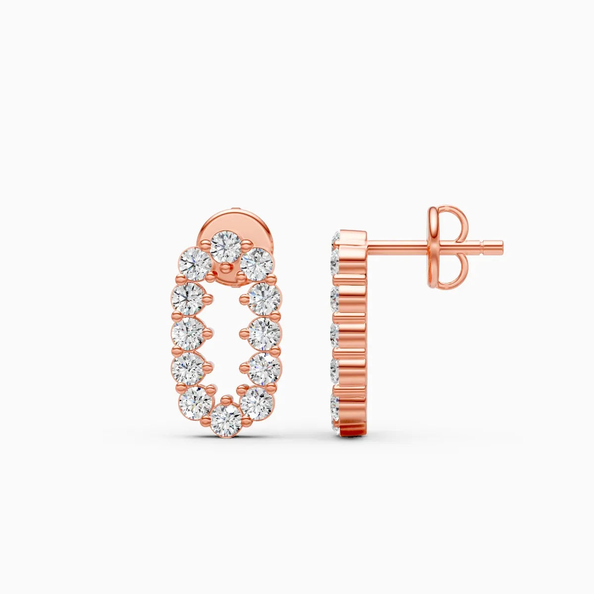 Grace Loop Lab Grown Diamond Earrings