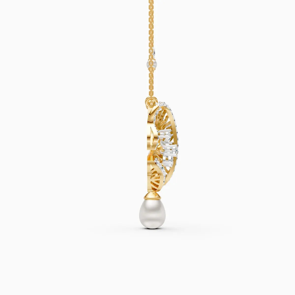 Butterfly Bloom Lab Grown Diamond Pendant