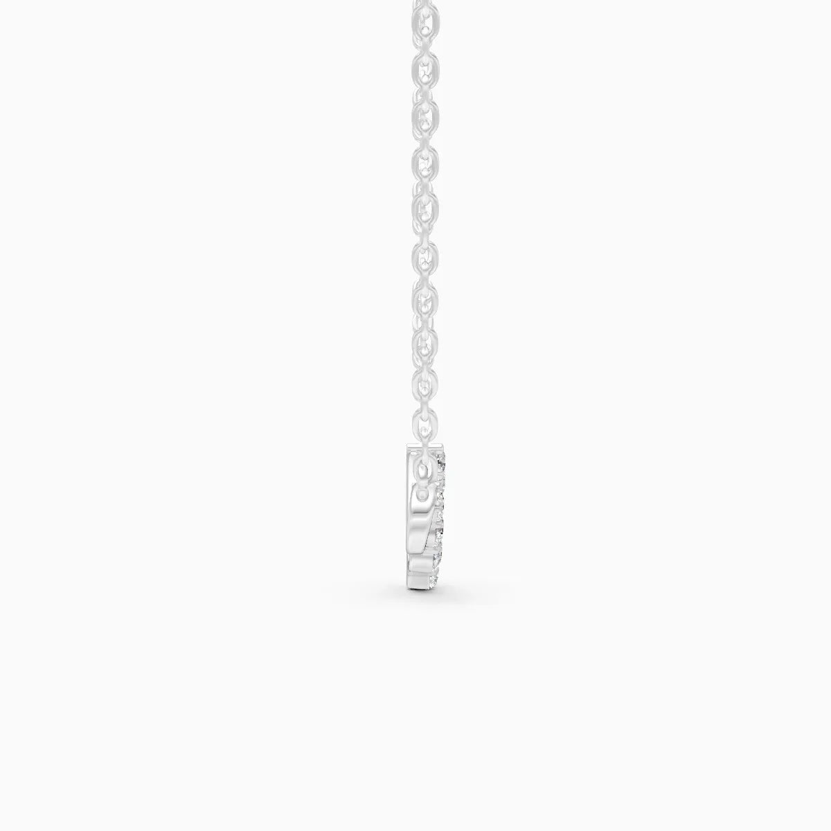 Infinite Curve Lab Grown Diamond Pendant