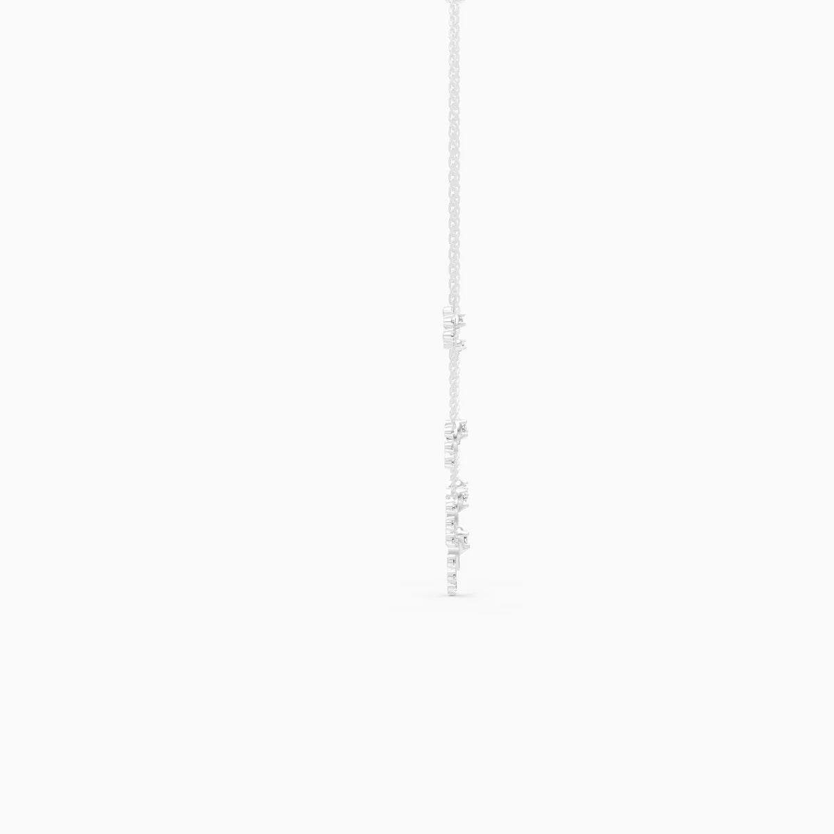 Glint Edge Lab Grown Diamond Necklace