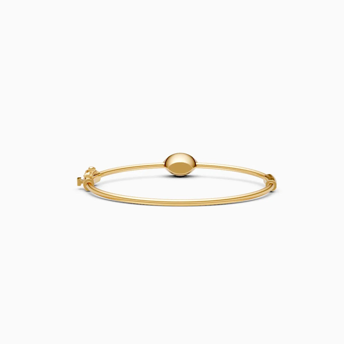 Stylish Signature-Shaped Diamond Bracelet