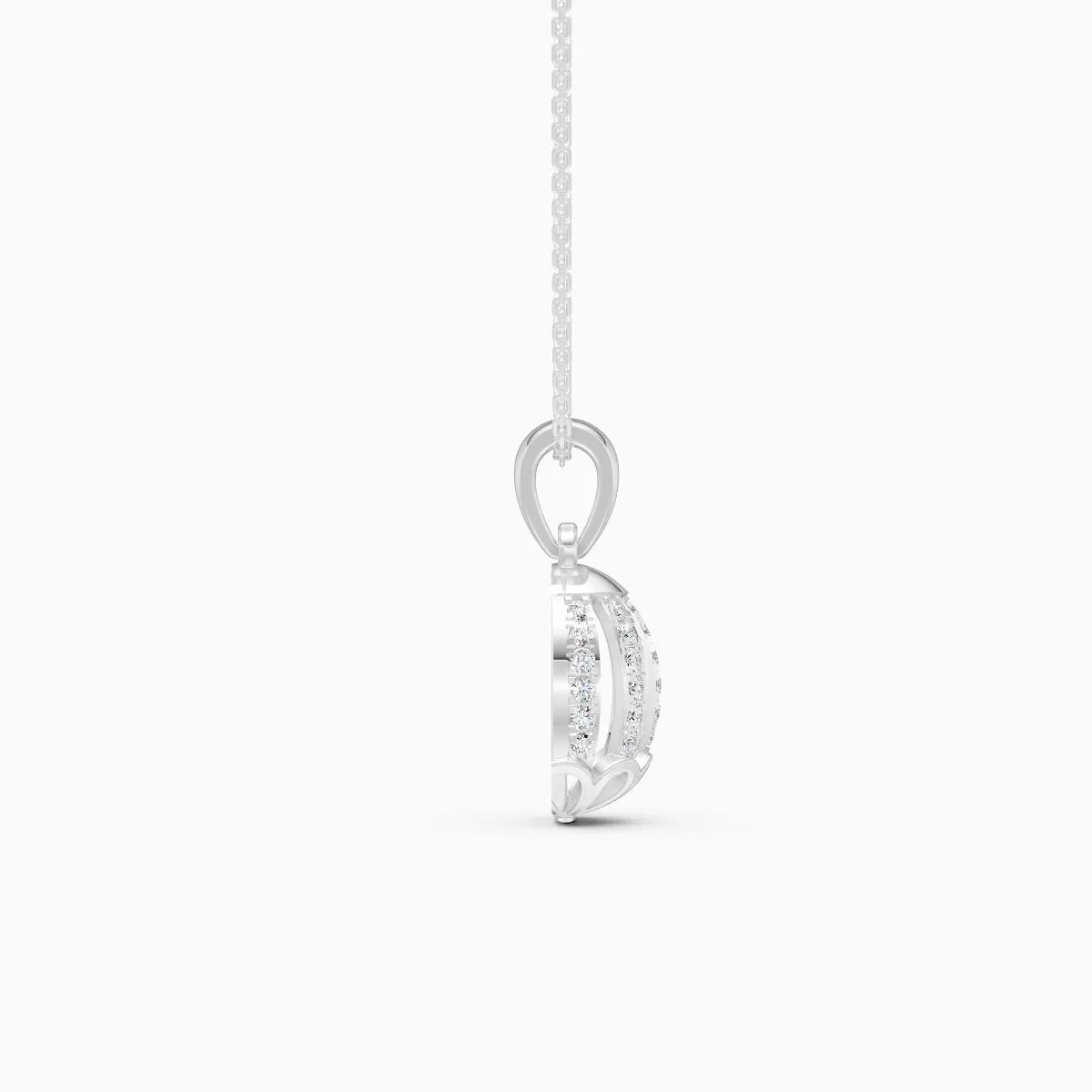 Artistic Ball Diamond Daily Wear Pendant