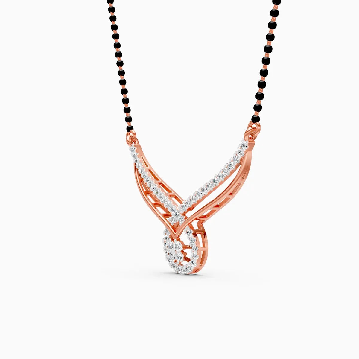 Luxury Delight Teardrop Diamond Mangalsutra