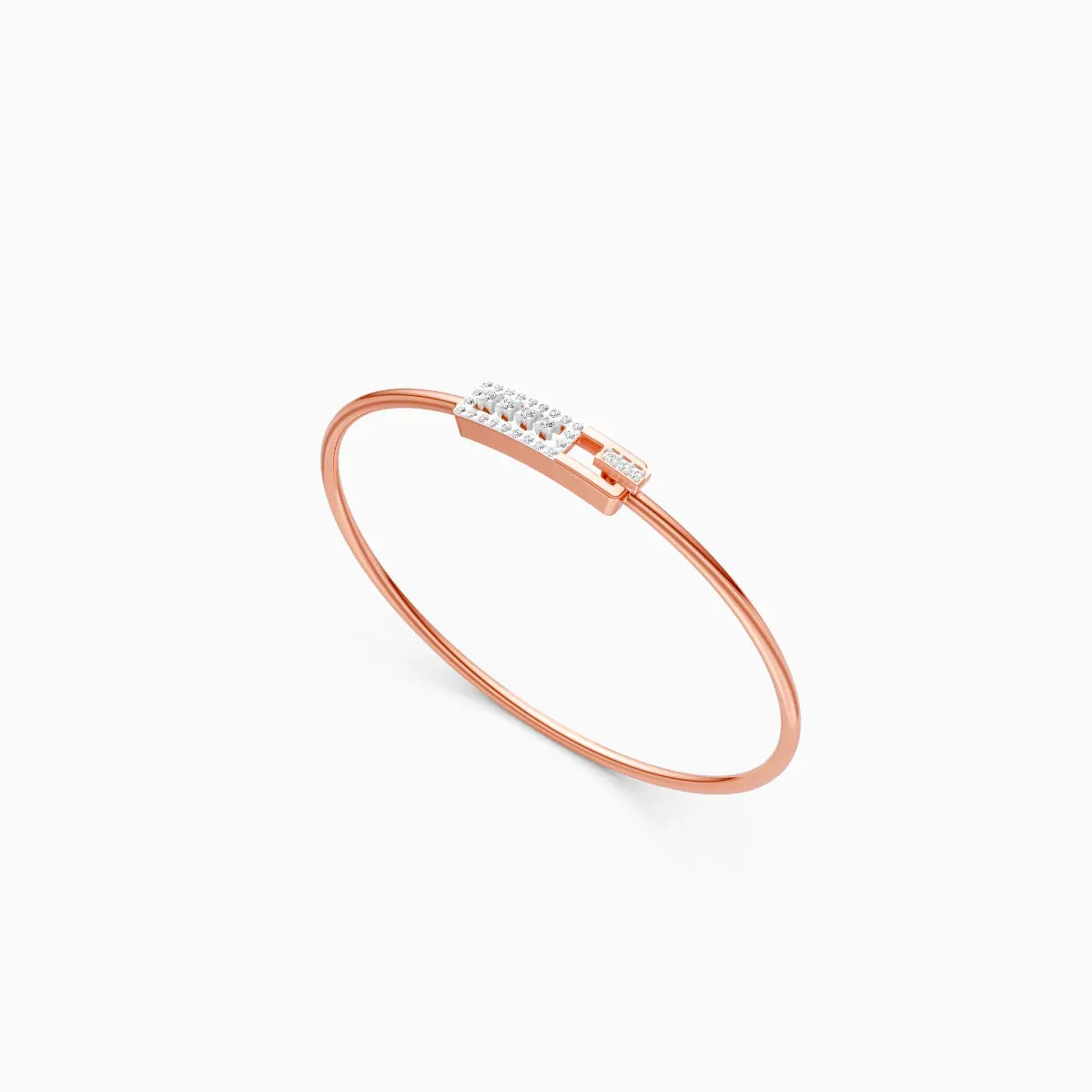 Classic Lab Grown Diamond Gold Bracelet
