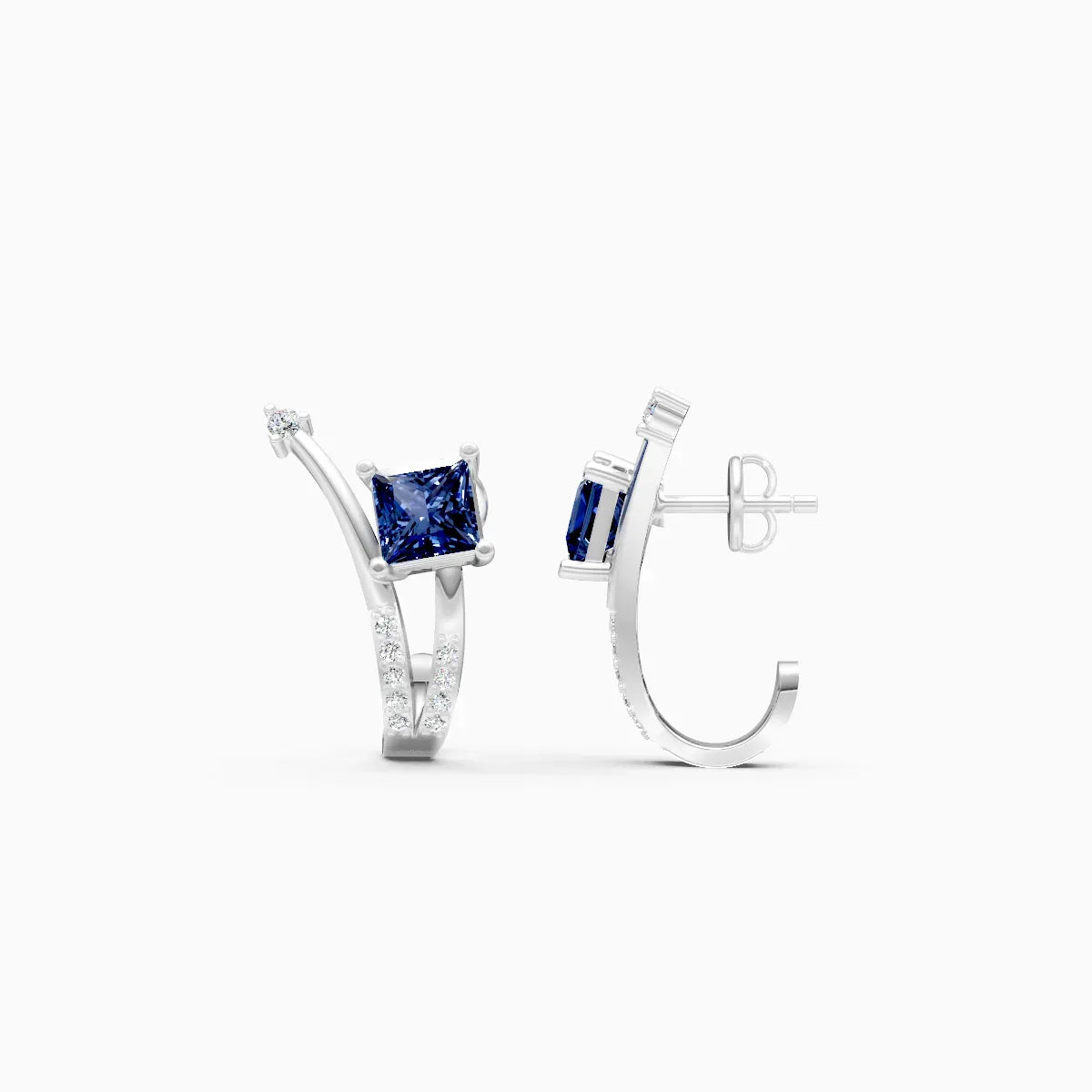 Princess Curve Studs