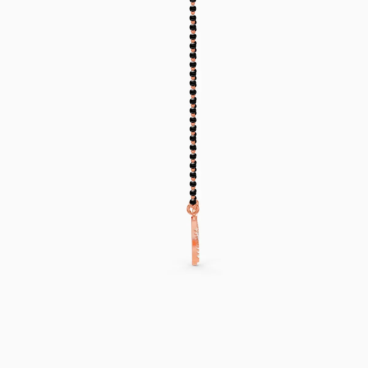 Elegant V Shape Curve Diamond Mangalsutra