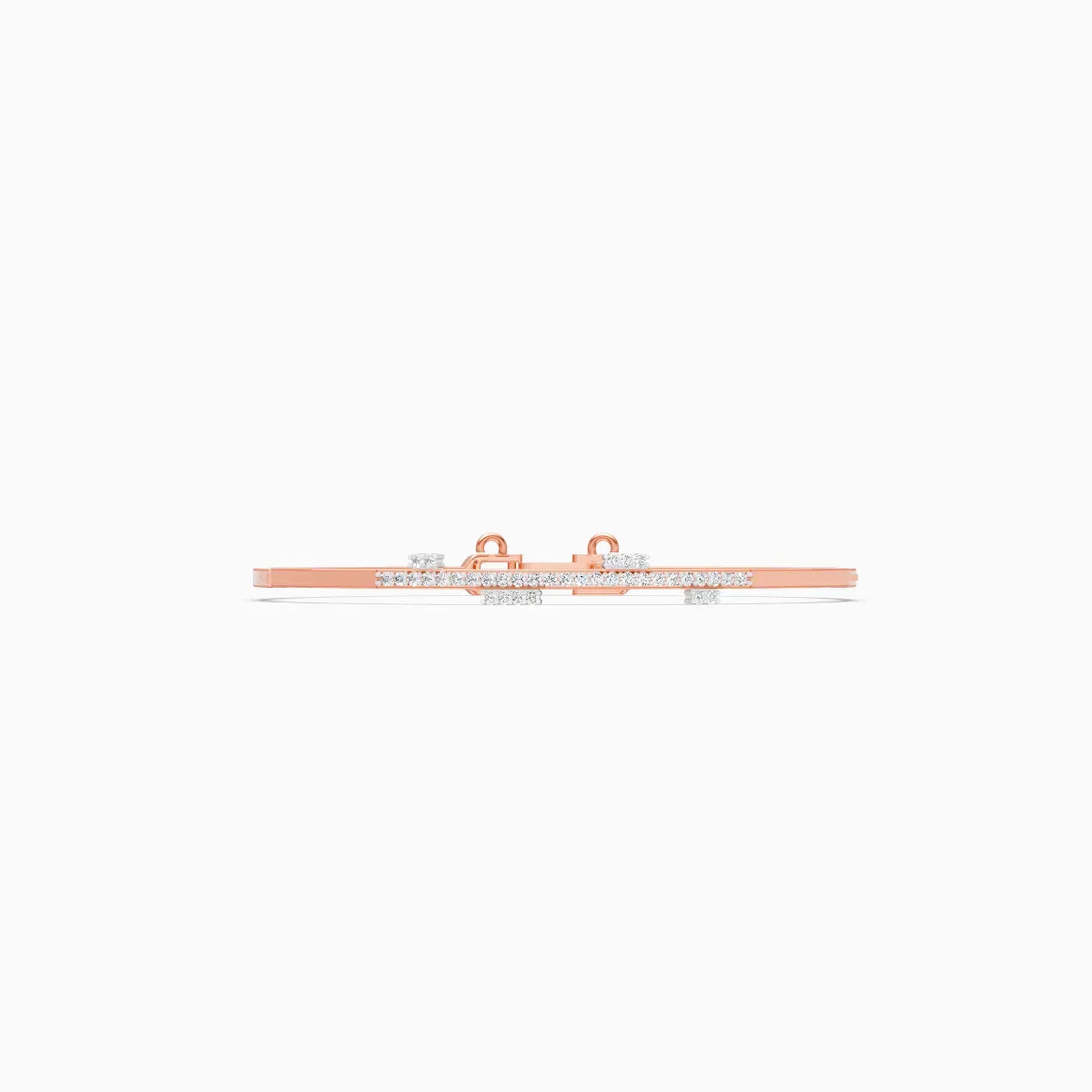 Single Line Light Weight Lab Grown Diamond Bracelet