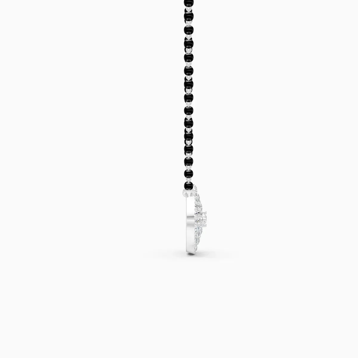 Cushion Shape Lab Grown Diamond Mangalsutra