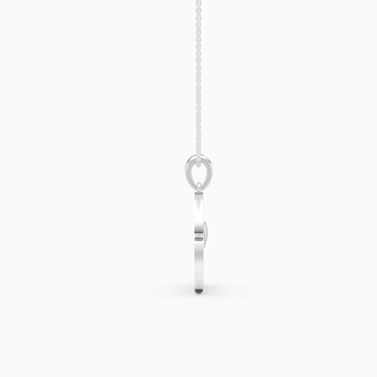 Glamorous Round Cluster Diamond Necklace