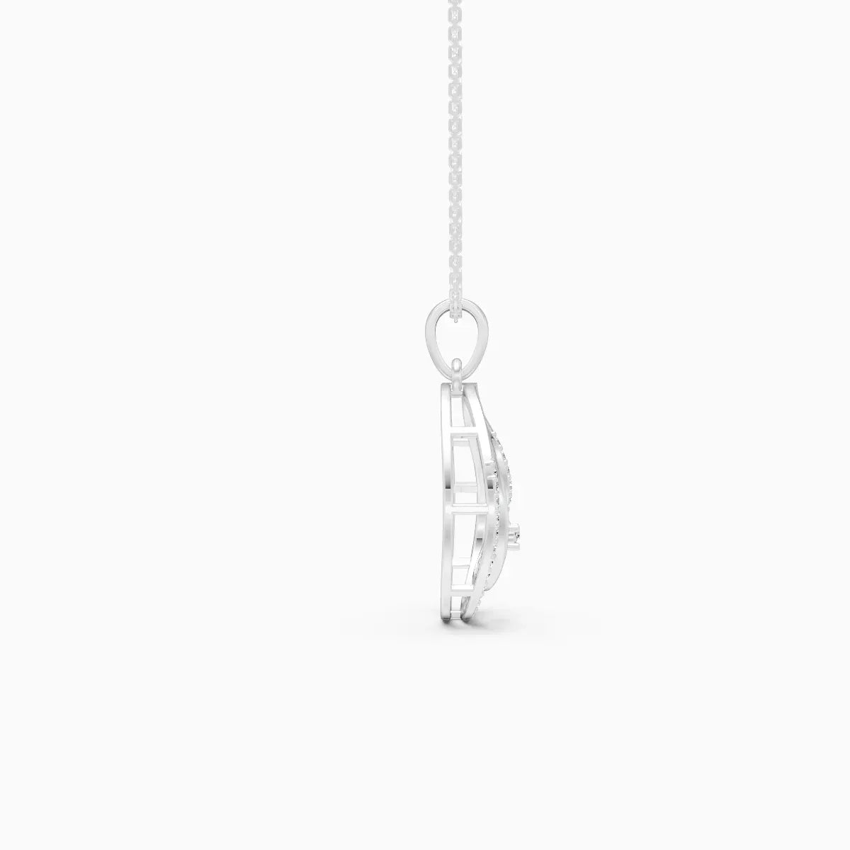 Elegant Stylish Lab Grown Diamond Pendant