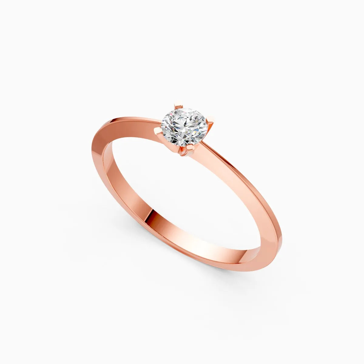 Classic Round Solitaire Ring