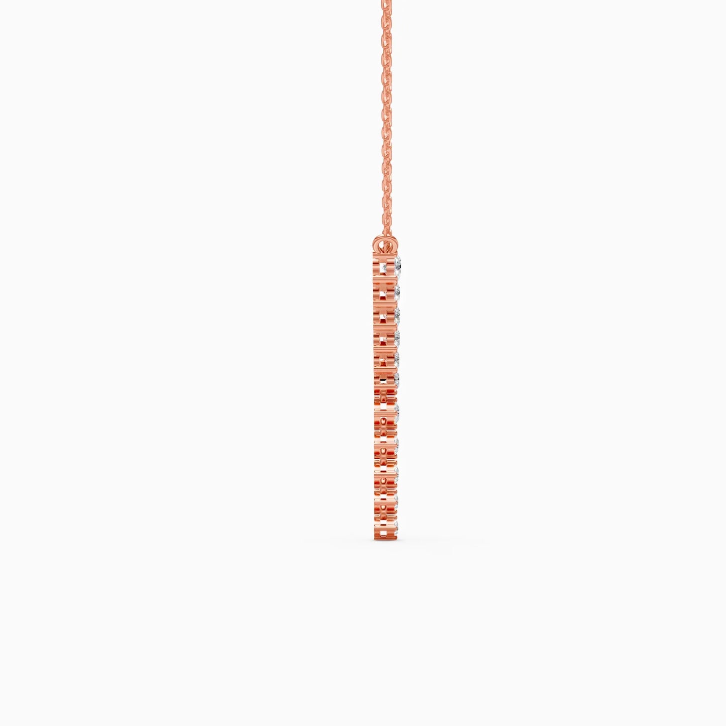 Aurora Line Lab Grown Diamond Necklace