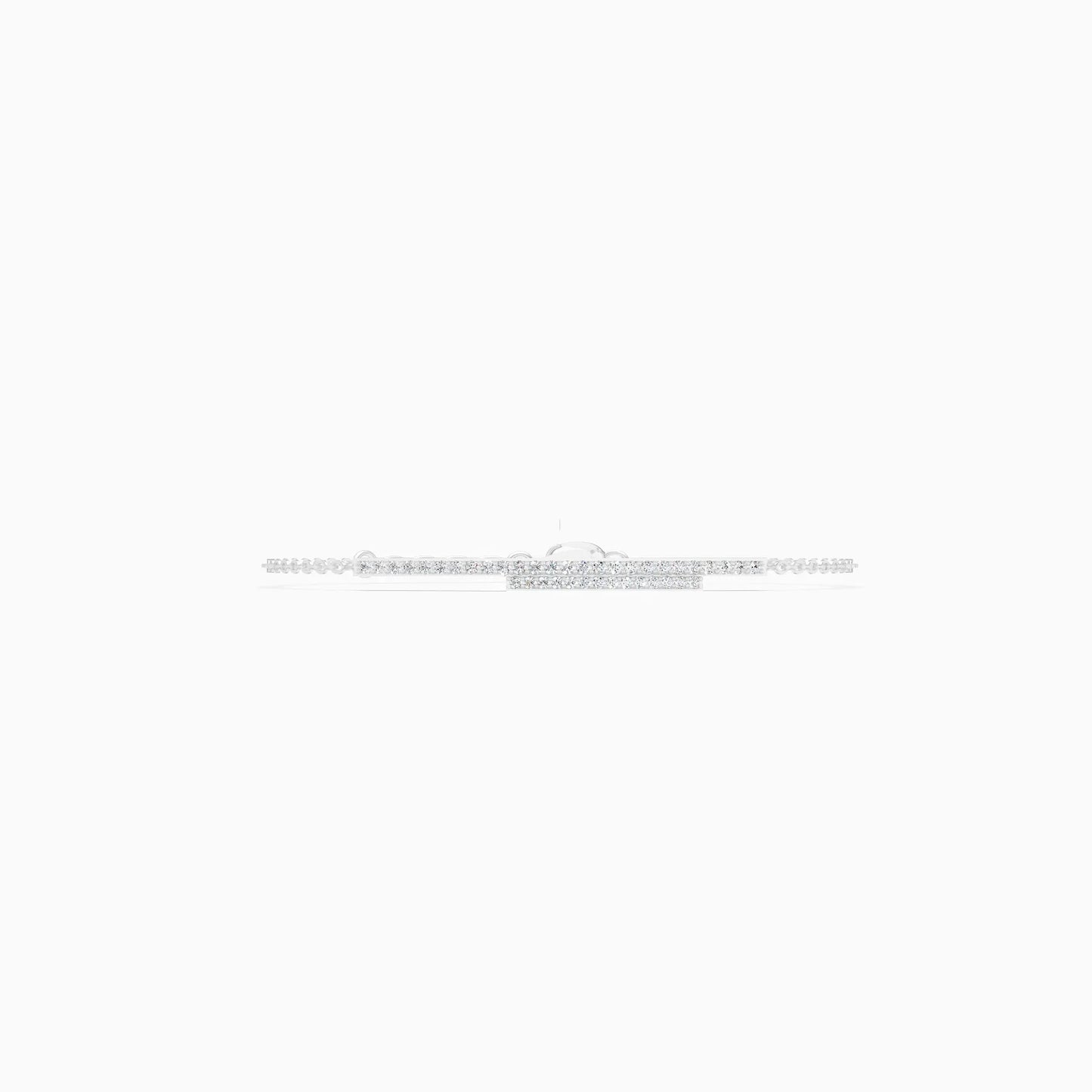 Two Line Chain lab Grown Diamond Bracelet