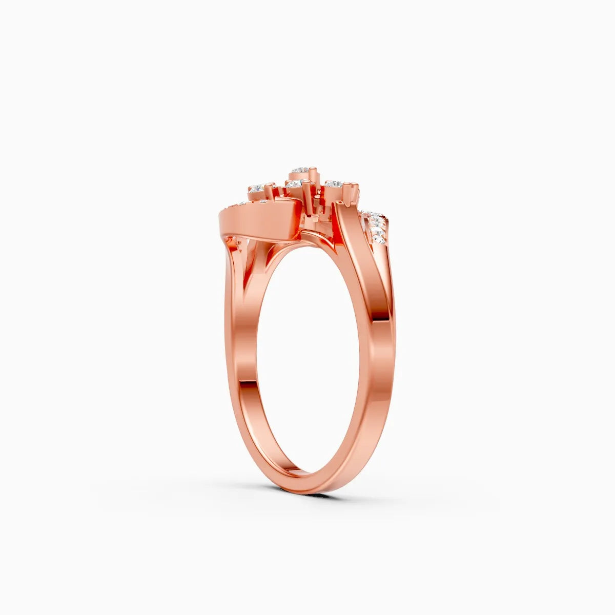 Whispering Petals Diamond Ring Timeless Elegance