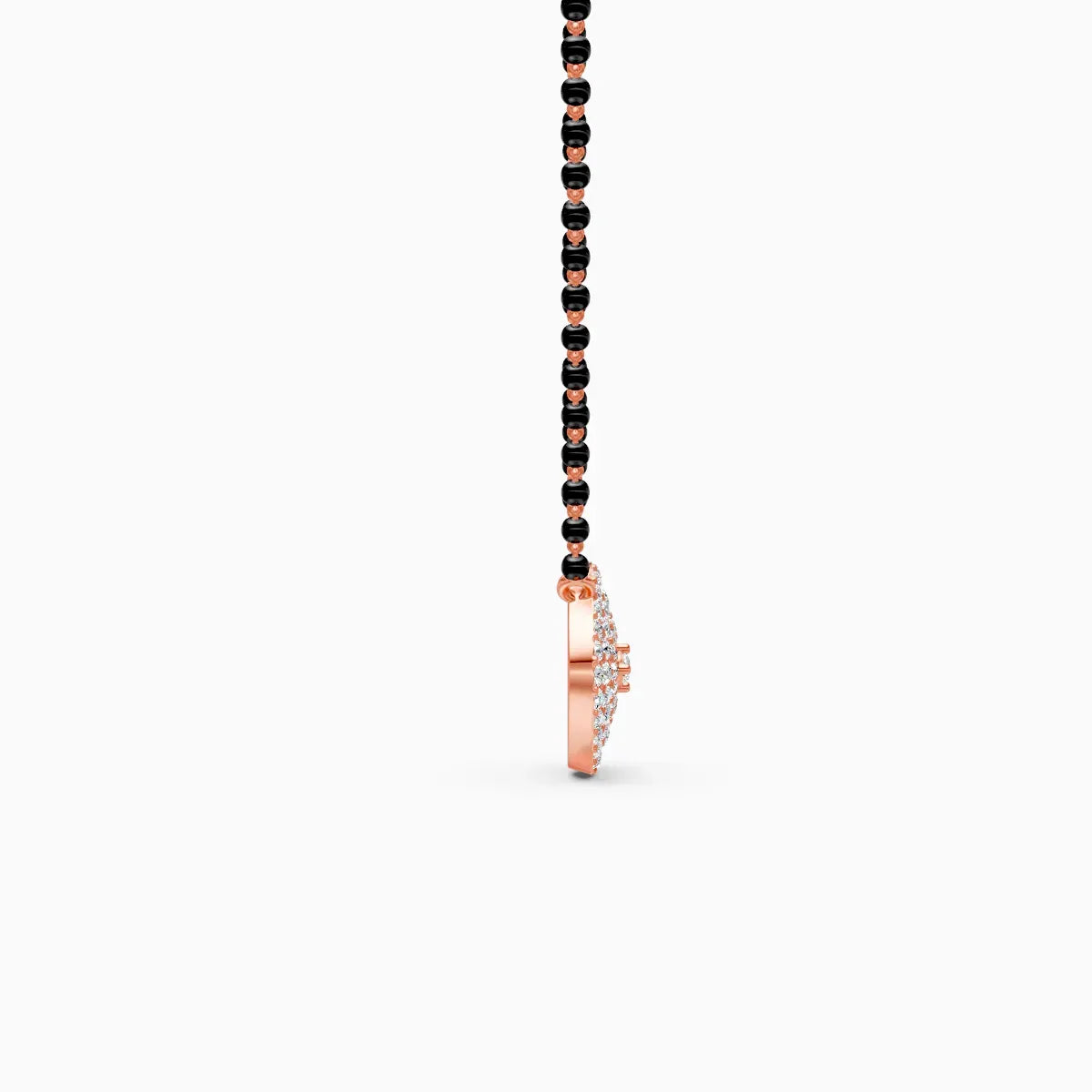 Cushion Shape Lab Grown Diamond Mangalsutra