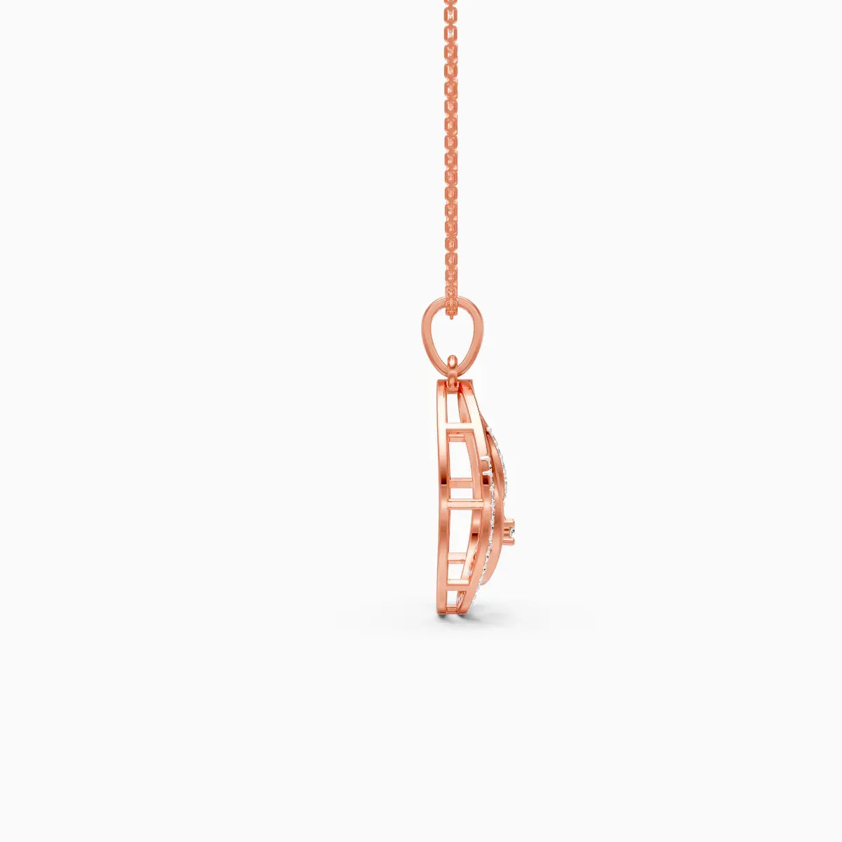 Elegant Stylish Lab Grown Diamond Pendant