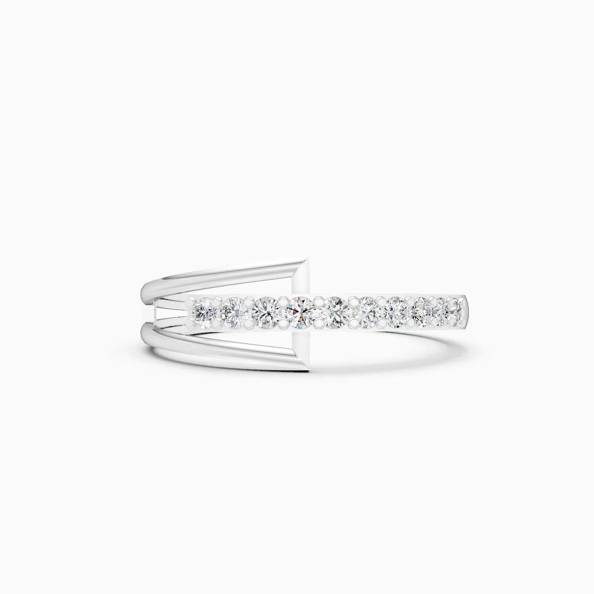 Round Bar Crossover Ring