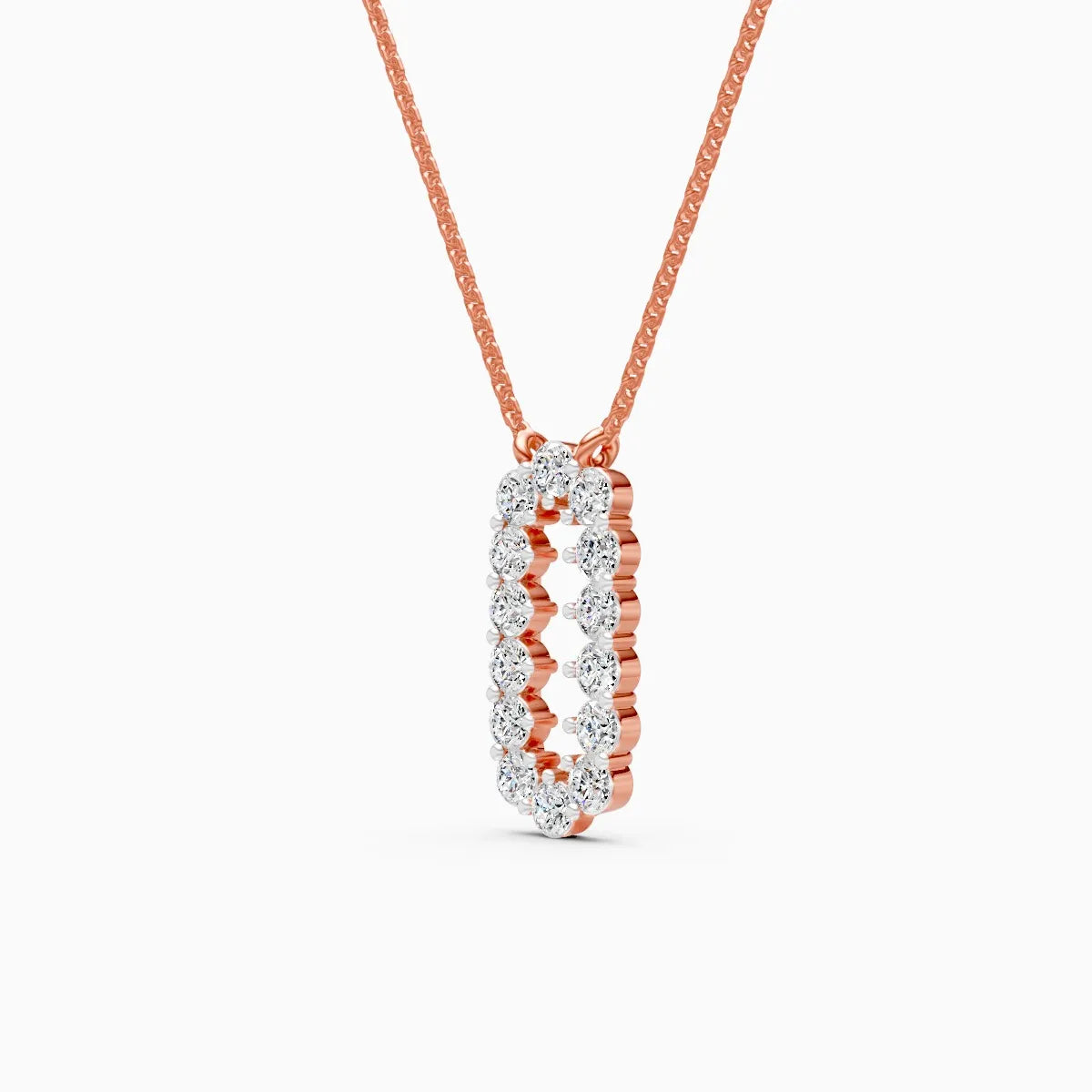 Glow Frame Lab Grown Diamond Pendant