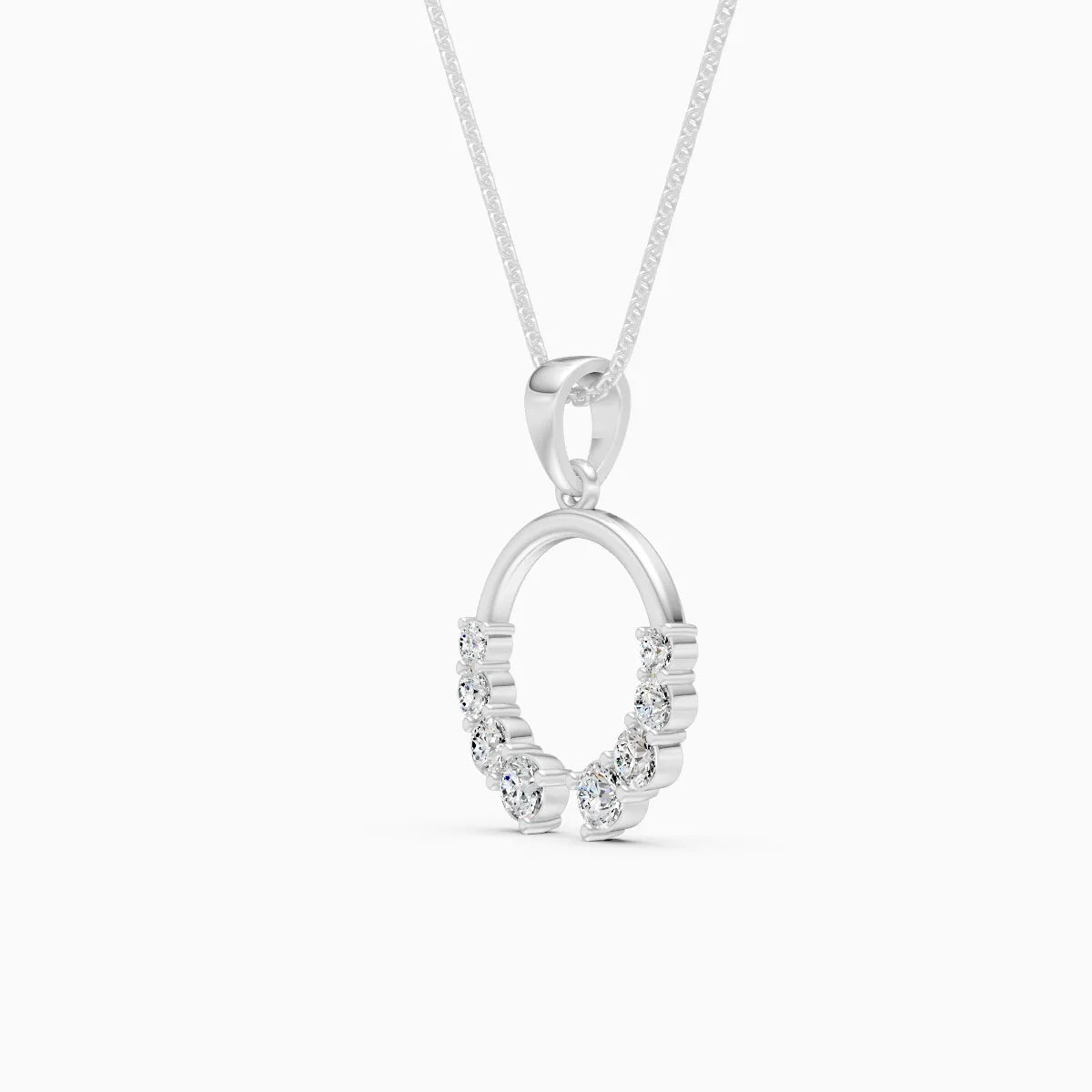 Orbit Shine Lab Grown Diamond Pendant