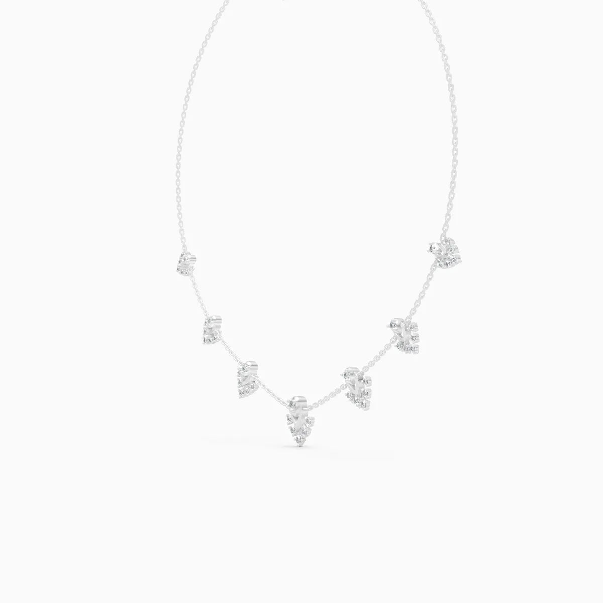 Glint Edge Lab Grown Diamond Necklace