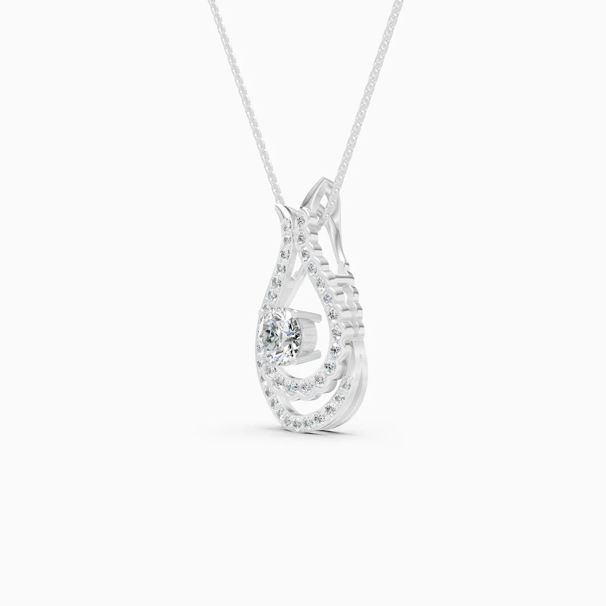 Whisper Loop Lab-Grown Diamond Necklace
